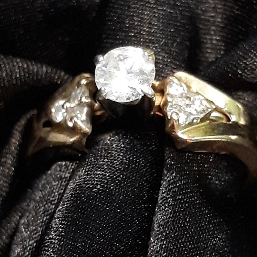 Kay jewelrer's diamond wedding set